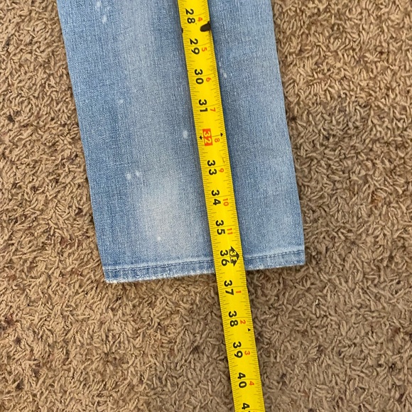 Womens Pilcro Light Blue distressed Jeans size 28 - Picture 8 of 14